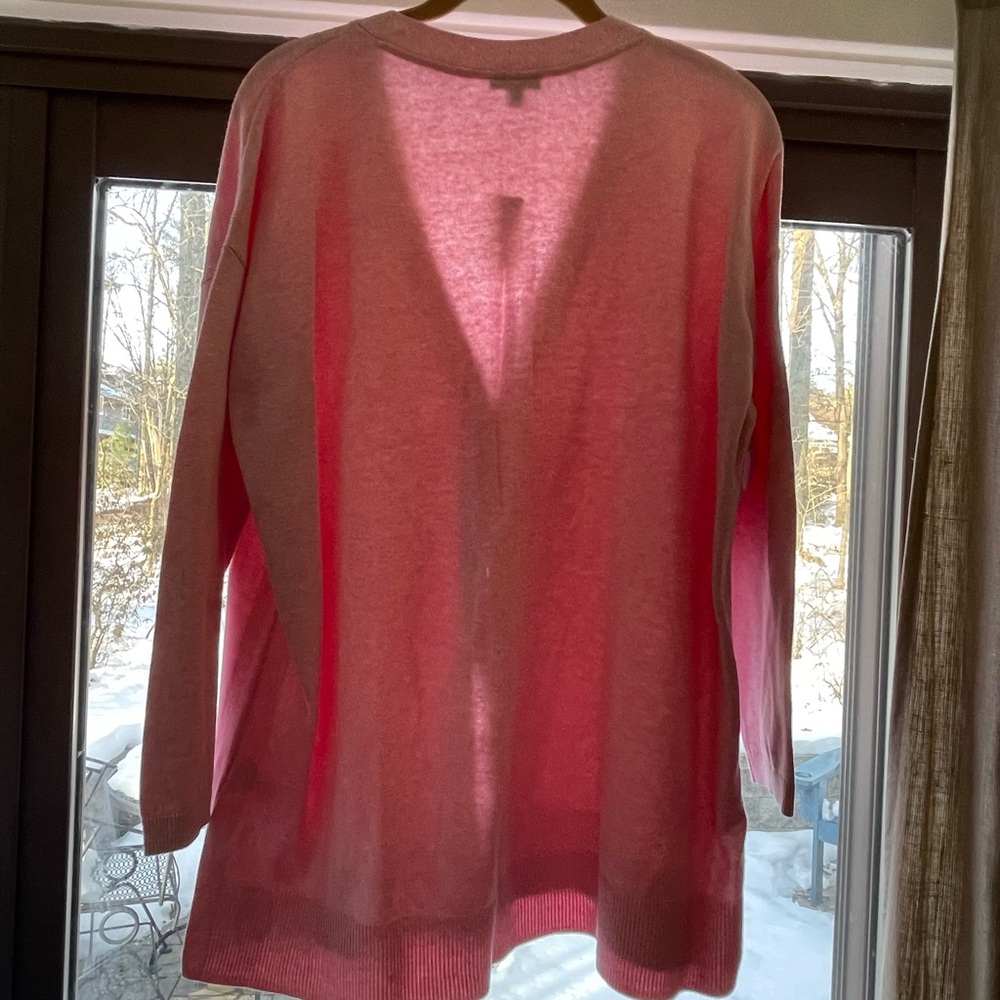 NWT Talbots pink cardigan. Size 1x - Picture 4 of 5